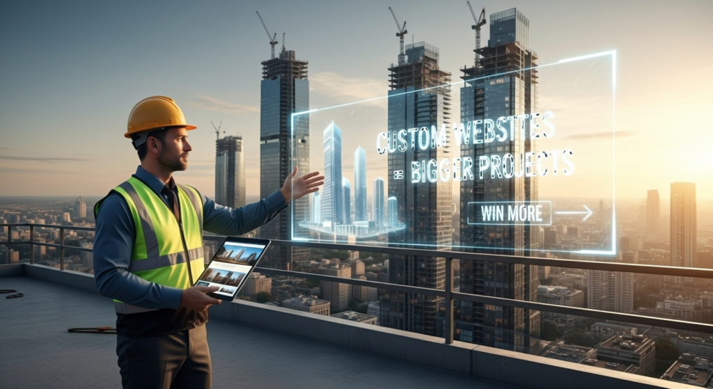 Why Custom Websites Help Builders Win Bigger Projects
