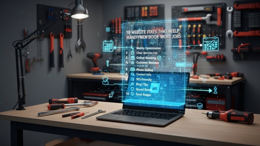 10 Website Fixes That Help Handymen Book More Jobs