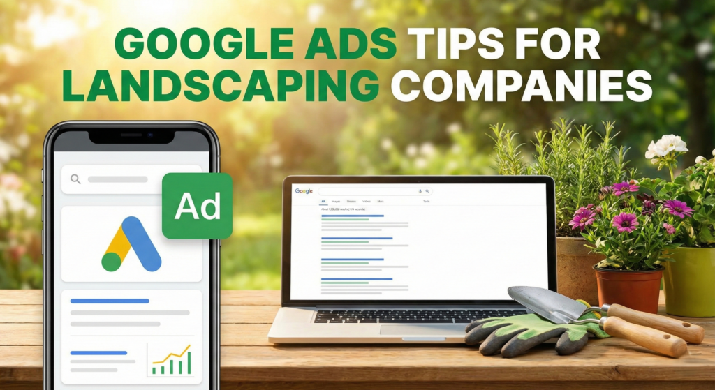 Google Ads Tips for Landscaping Companies