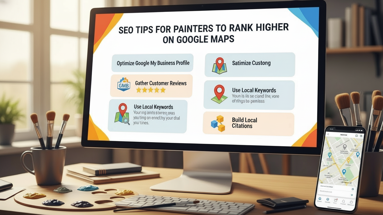 SEO Tips for Painters to Rank Higher on Google Maps