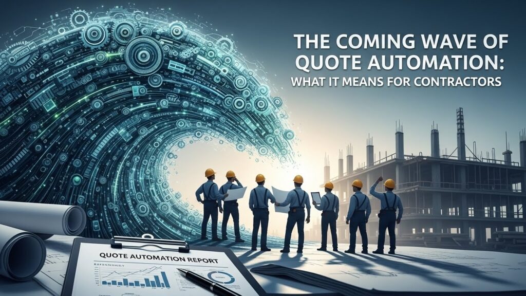 The Coming Wave of Quote Automation: What It Means for Contractors