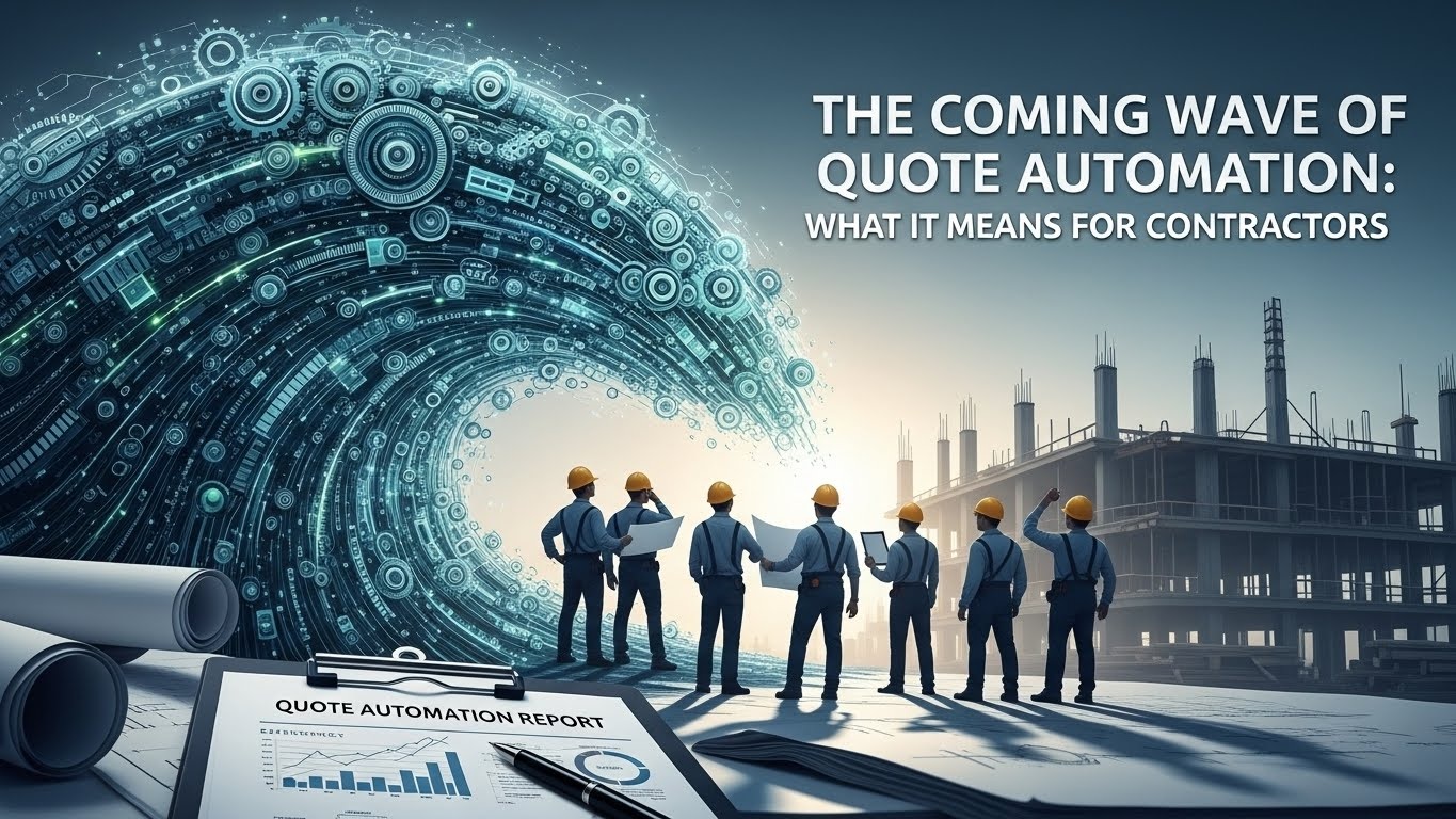 The Coming Wave of Quote Automation: What It Means for Contractors