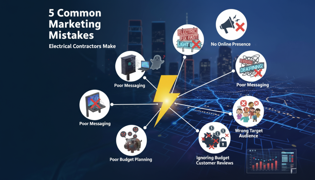 5 Common Marketing Mistakes Electrical Contractors Make