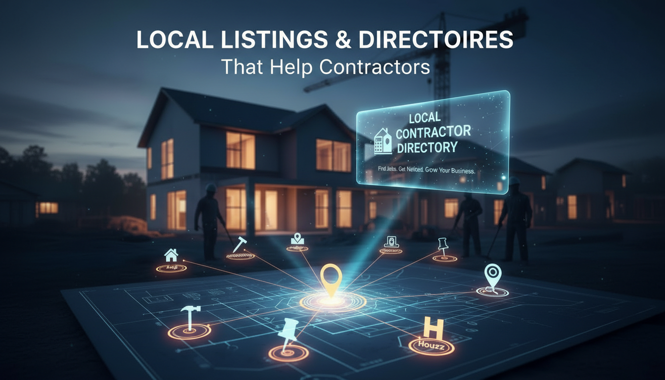 Local Listings & Directories That Help Contractors