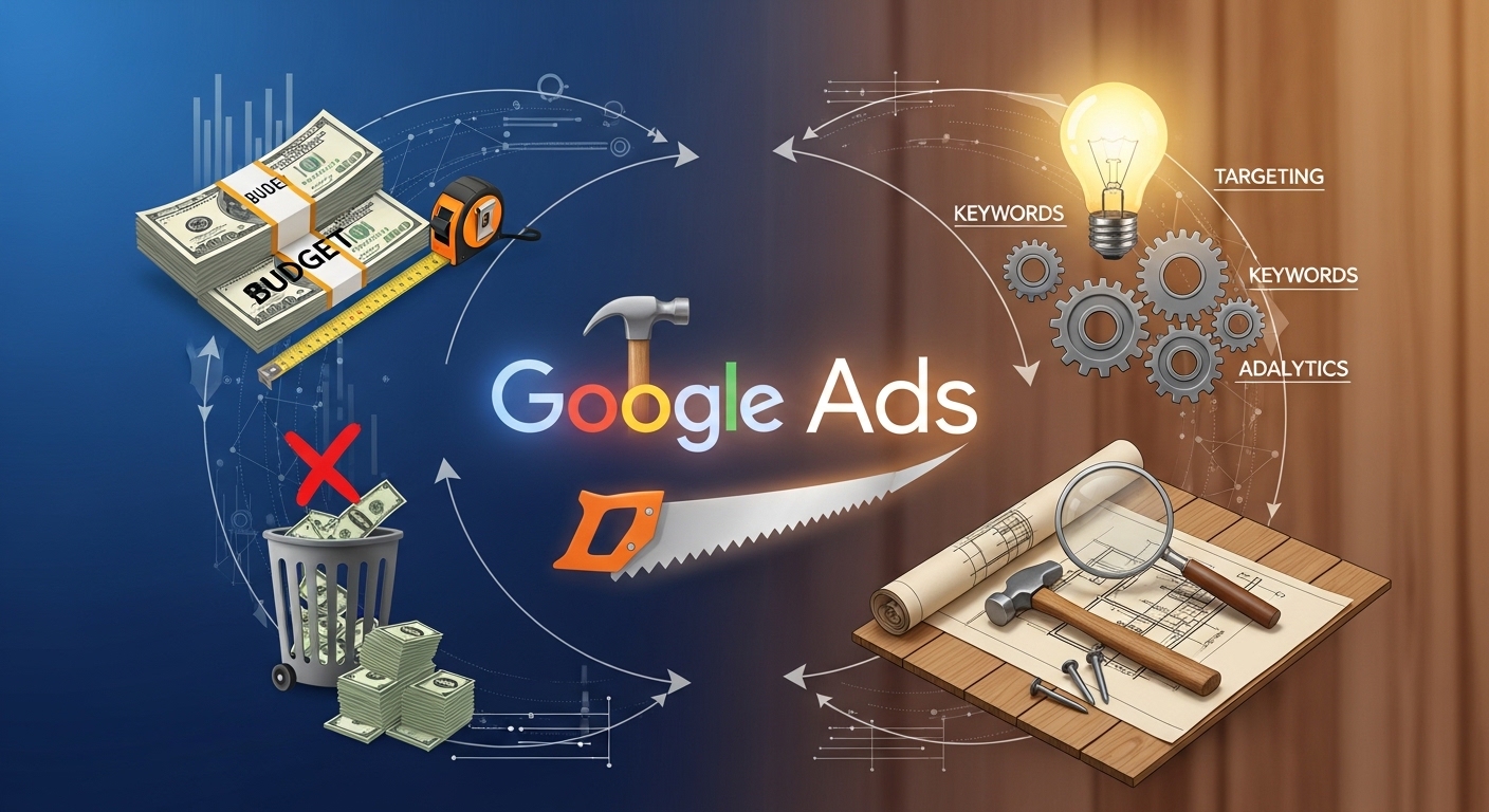 Google Ads for Carpenters: How to Avoid Wasting Budget