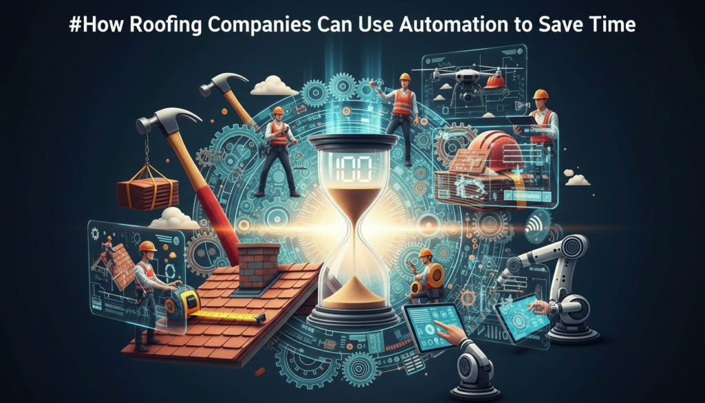 How Roofing Companies Can Use Automation to Save Time