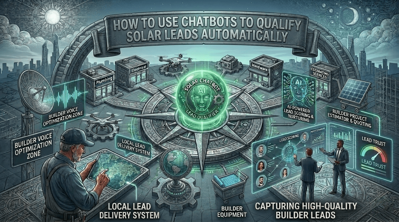 How to Use Chatbots to Qualify Solar Leads Automatically