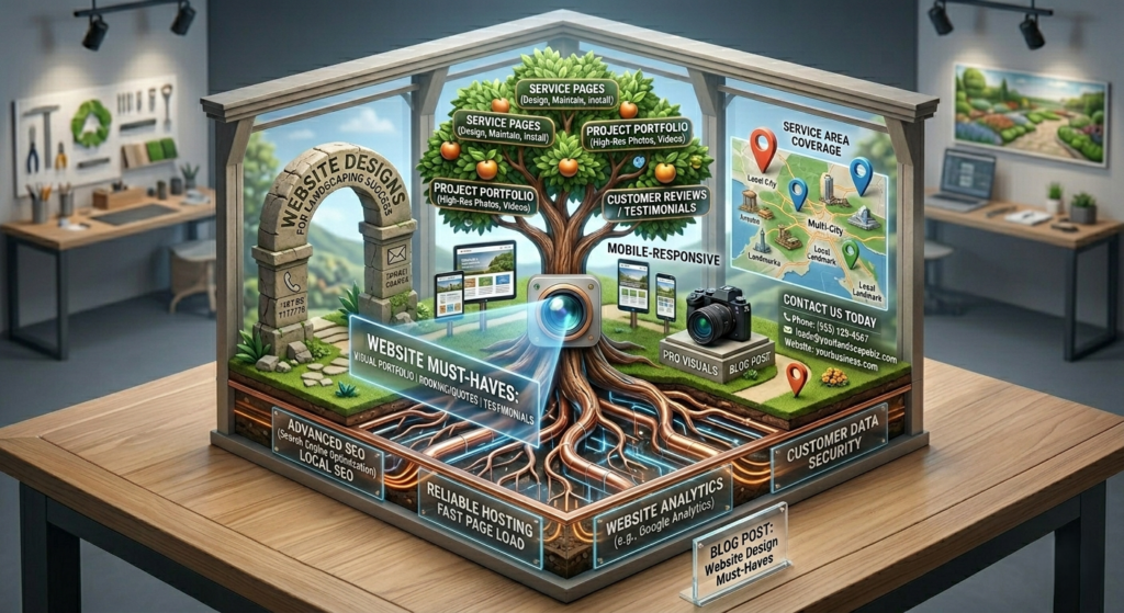 Website Design Must-Haves for Landscaping Businesses