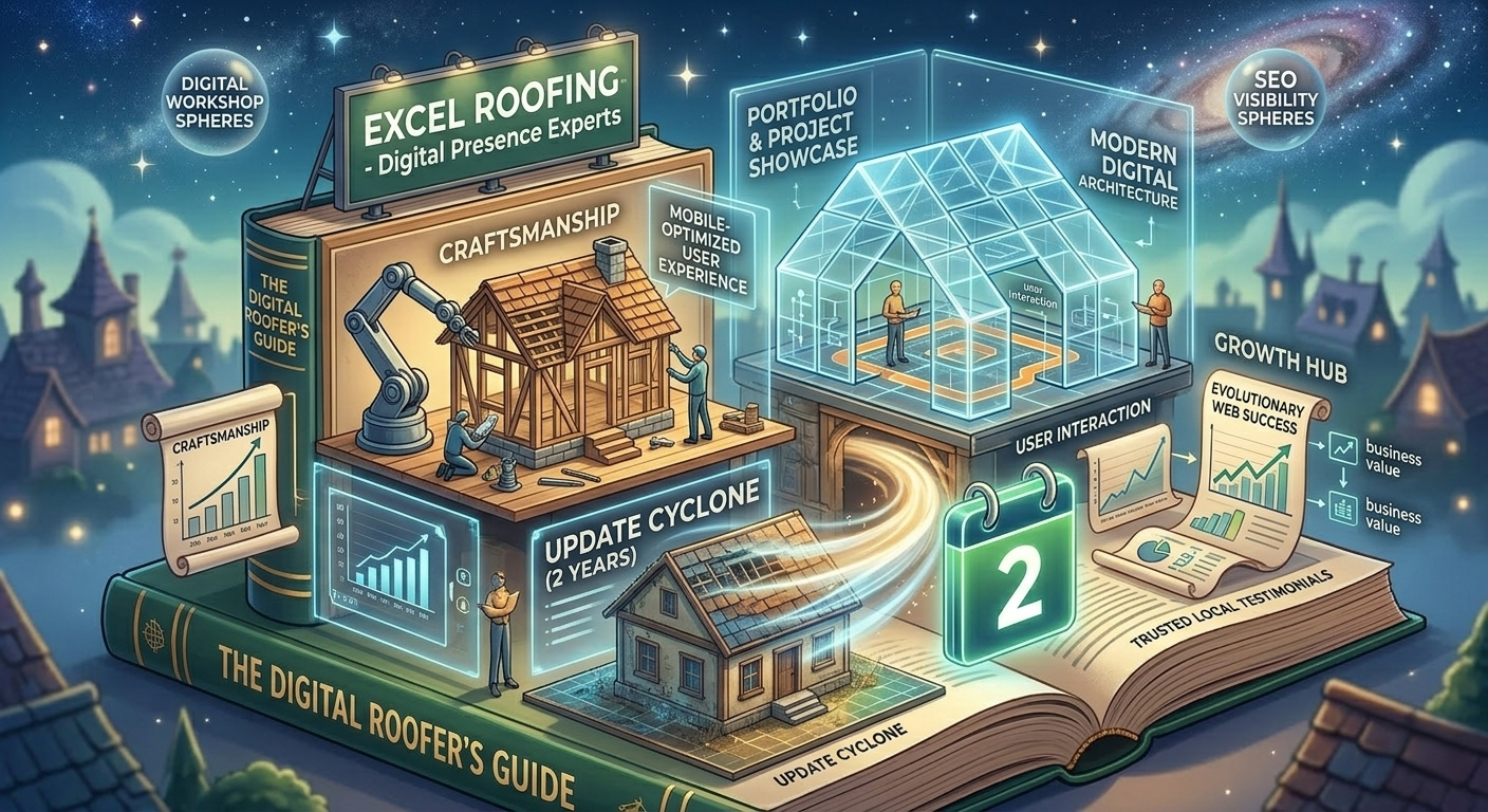Why Roofers Should Update Their Website Every 2 Years