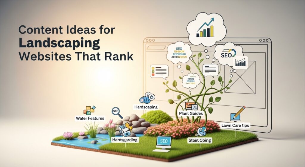 Content Ideas for Landscaping Websites That Rank