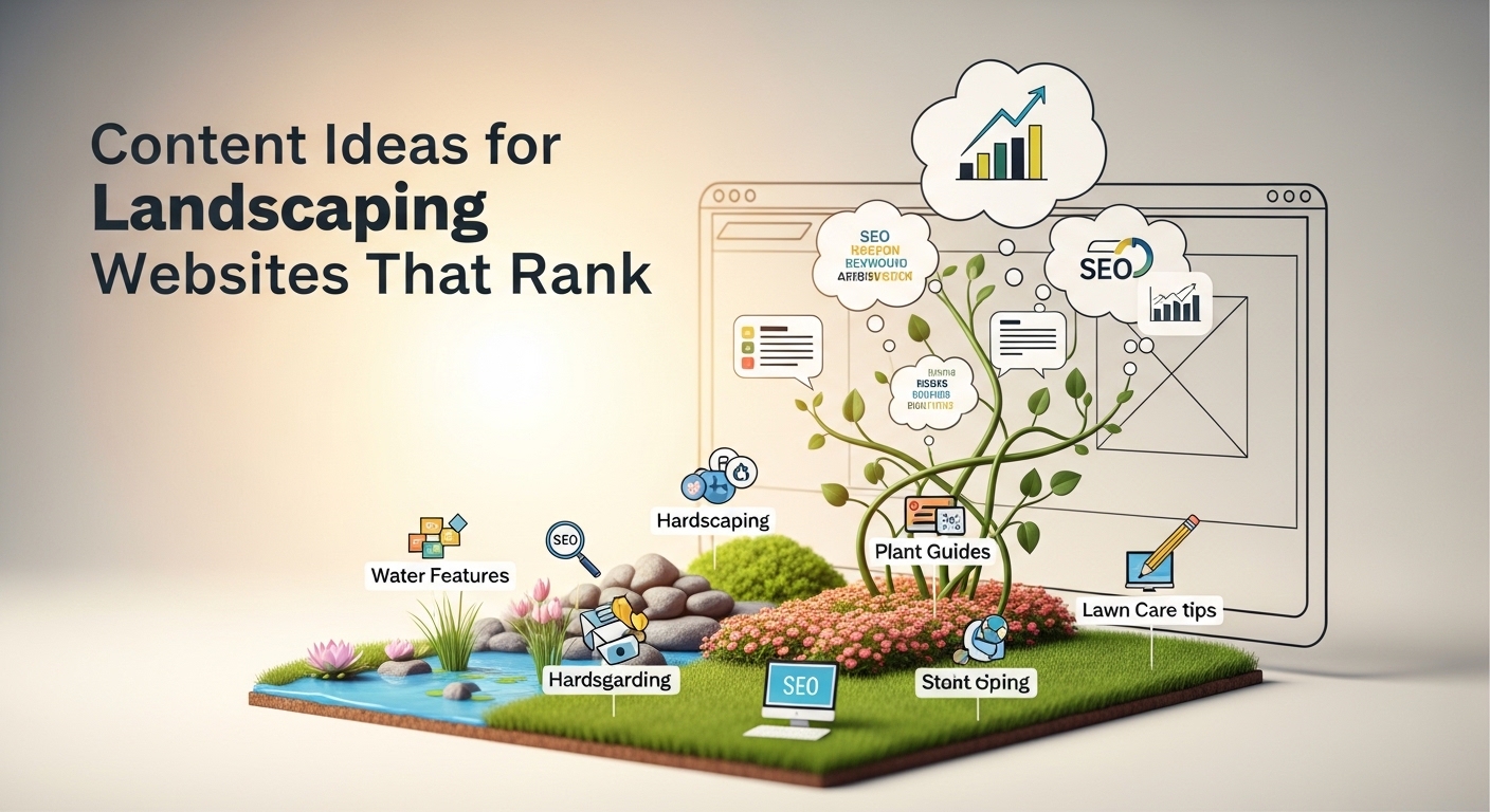Content Ideas for Landscaping Websites That Rank