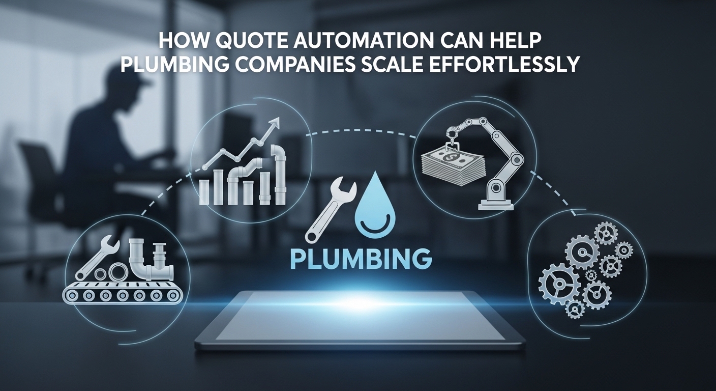 How Quote Automation Can Help Plumbing Companies Scale Effortlessly