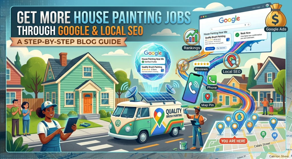 How to Get More House Painting Jobs Through Google