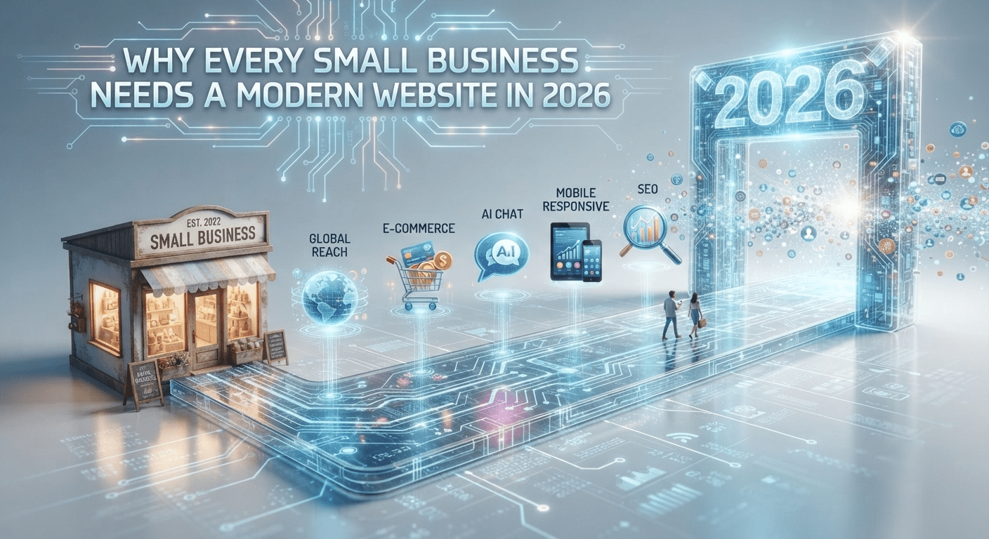 Why Every Small Business Needs a Modern Website in 2026